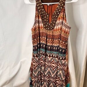 Magic Aztec/Tribal Print Dress